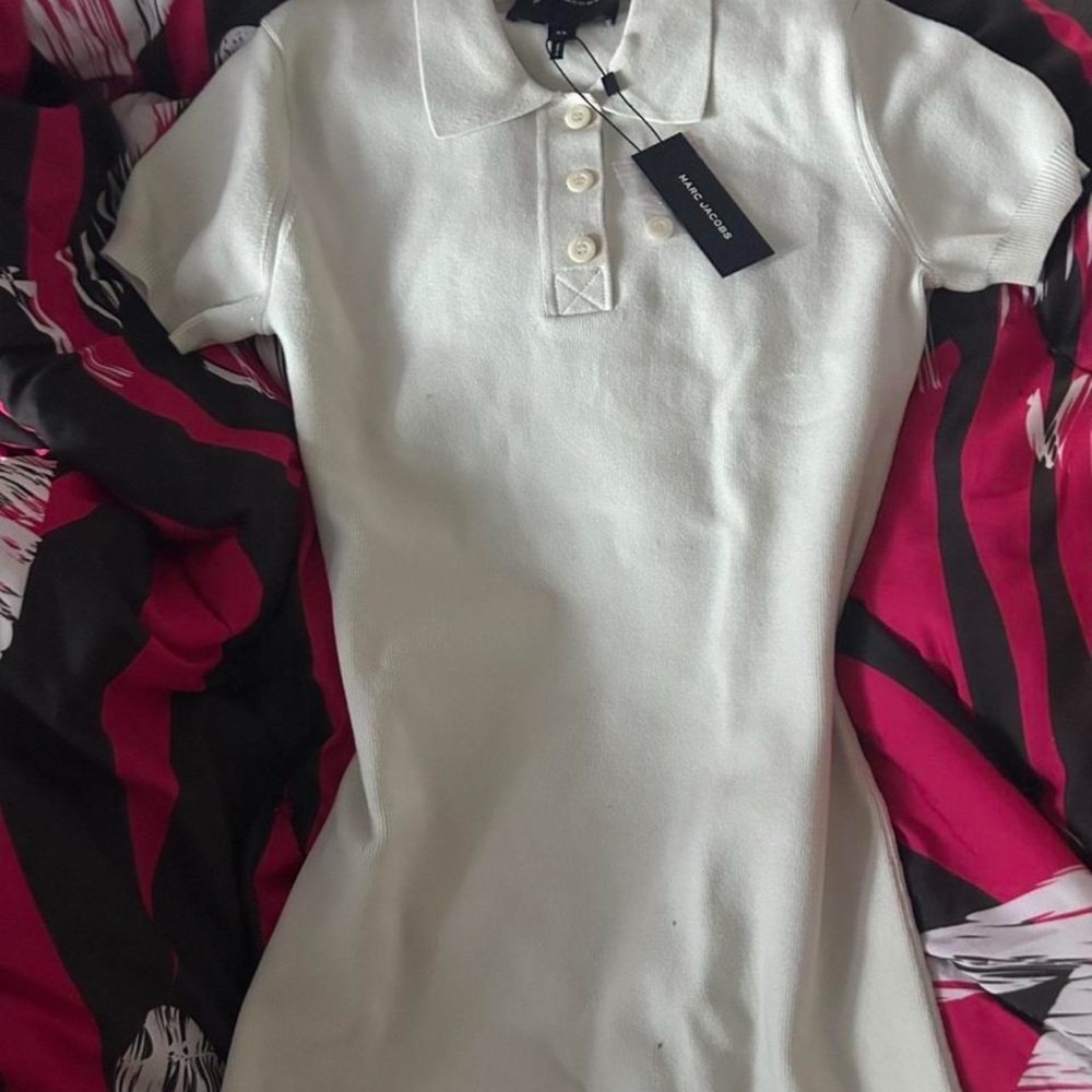 Marc Jacobs Cream Polo Dress